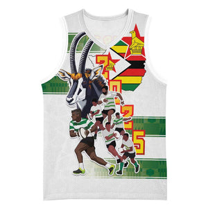Custom Zimbabwe Rugby The Champions 2025 Basketball Jersey Sables-Warriors of Africa - African Pride
