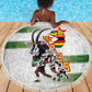 Zimbabwe Rugby The Champions 2025 Beach Blanket Sables-Warriors of Africa - African Pride