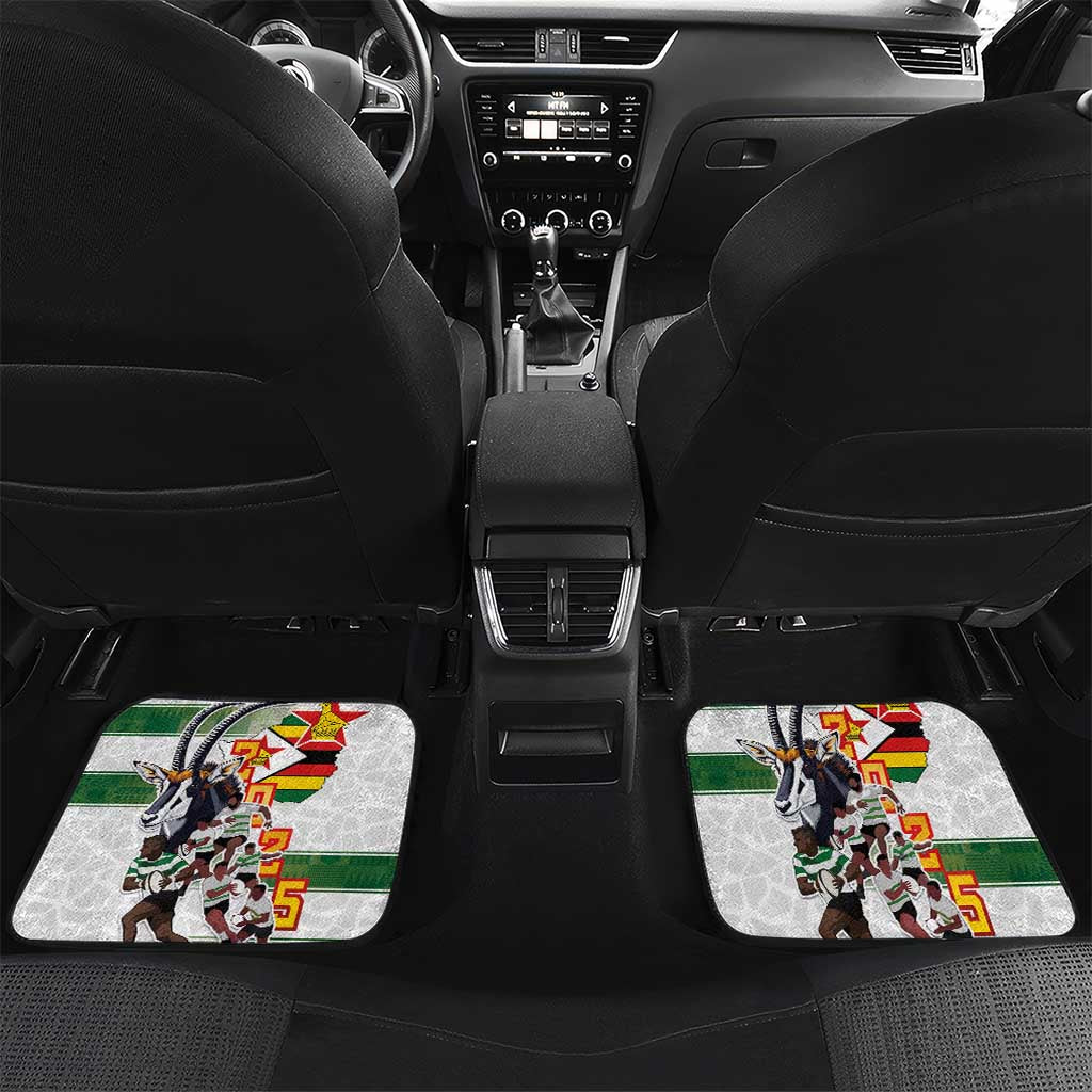 Zimbabwe Rugby The Champions 2025 Car Mats Sables-Warriors of Africa - African Pride