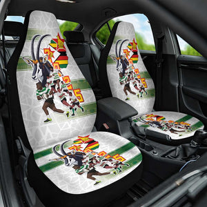Zimbabwe Rugby The Champions 2025 Car Seat Cover Sables-Warriors of Africa - African Pride