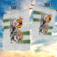 Zimbabwe Rugby The Champions 2025 Garden Flag Sables-Warriors of Africa - African Pride