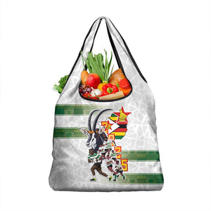 Zimbabwe Rugby The Champions 2025 Grocery Bag Sables-Warriors of Africa - African Pride