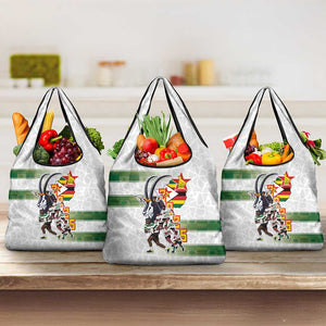 Zimbabwe Rugby The Champions 2025 Grocery Bag Sables-Warriors of Africa - African Pride