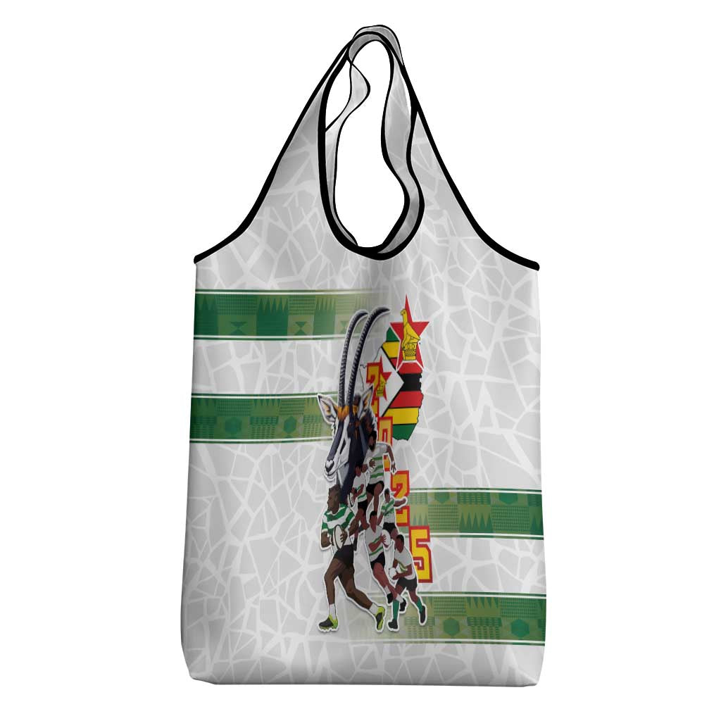 Zimbabwe Rugby The Champions 2025 Grocery Bag Sables-Warriors of Africa - African Pride