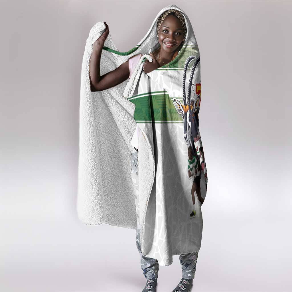 Zimbabwe Rugby The Champions 2025 Hooded Blanket Sables-Warriors of Africa - African Pride