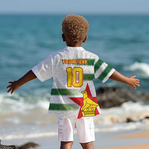 Custom Zimbabwe Rugby The Champions 2025 Kid Hawaiian Shirt Sables-Warriors of Africa - African Pride