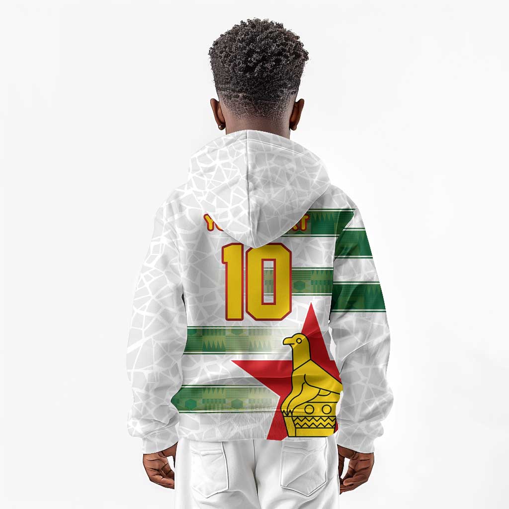 Custom Zimbabwe Rugby The Champions 2025 Kid Hoodie Sables-Warriors of Africa - African Pride