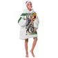 Custom Zimbabwe Rugby The Champions 2025 Kid Wearable Blanket Hoodie Sables-Warriors of Africa - African Pride