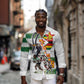 Custom Zimbabwe Rugby The Champions 2025 Long Sleeve Button Shirt Sables-Warriors of Africa - African Pride