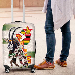 Zimbabwe Rugby The Champions 2025 Luggage Cover Sables-Warriors of Africa - African Pride