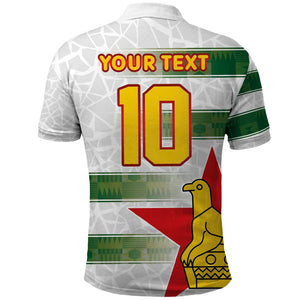 Custom Zimbabwe Rugby The Champions 2025 Polo Shirt Sables-Warriors of Africa - African Pride