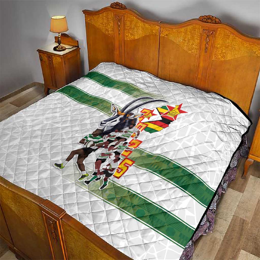 Zimbabwe Rugby The Champions 2025 Quilt Sables-Warriors of Africa - African Pride