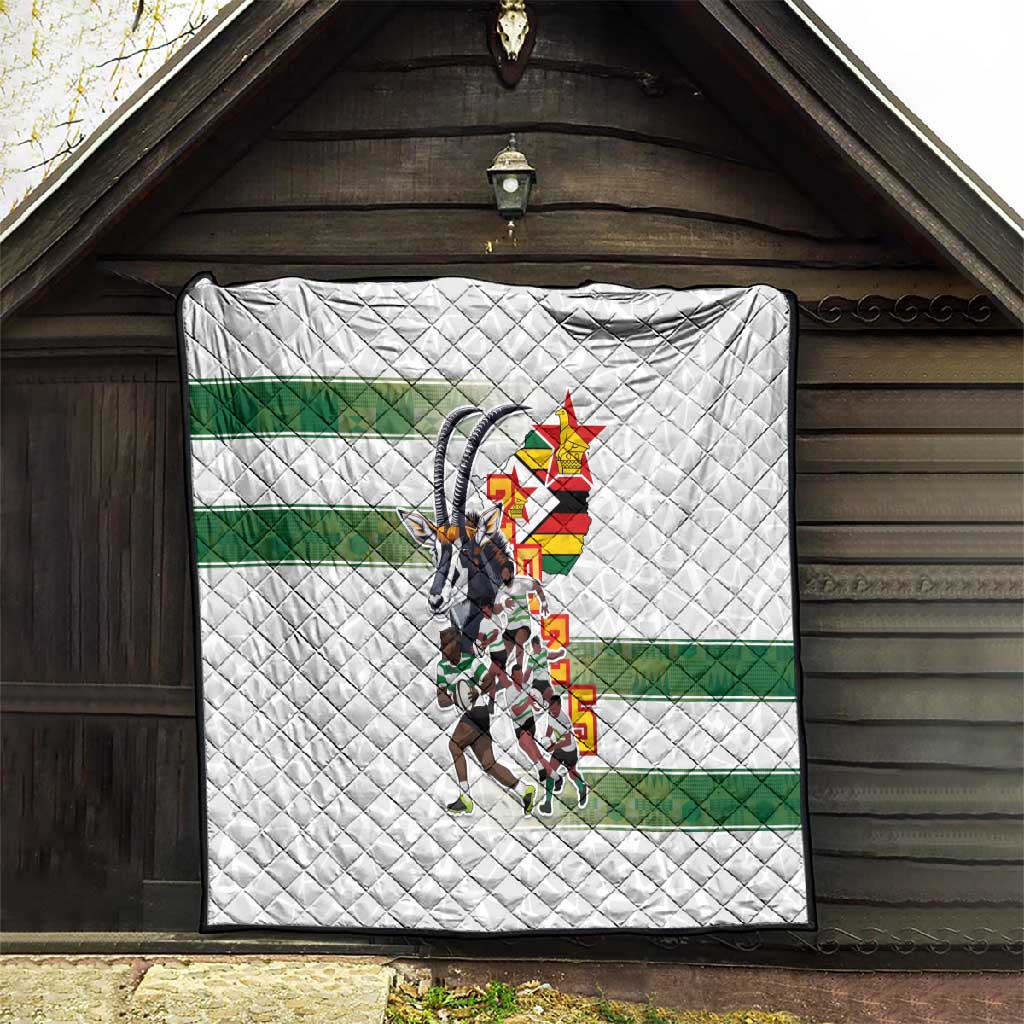 Zimbabwe Rugby The Champions 2025 Quilt Sables-Warriors of Africa - African Pride