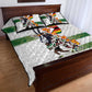 Zimbabwe Rugby The Champions 2025 Quilt Bed Set Sables-Warriors of Africa - African Pride