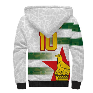 Custom Zimbabwe Rugby The Champions 2025 Sherpa Hoodie Sables-Warriors of Africa - African Pride