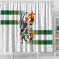 Zimbabwe Rugby The Champions 2025 Shower Curtain Sables-Warriors of Africa - African Pride
