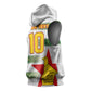 Custom Zimbabwe Rugby The Champions 2025 Sleeveless Hoodie Sables-Warriors of Africa - African Pride