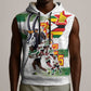 Custom Zimbabwe Rugby The Champions 2025 Sleeveless Hoodie Sables-Warriors of Africa - African Pride