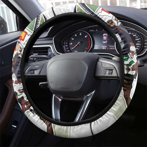 Zimbabwe Rugby The Champions 2025 Steering Wheel Cover Sables-Warriors of Africa - African Pride