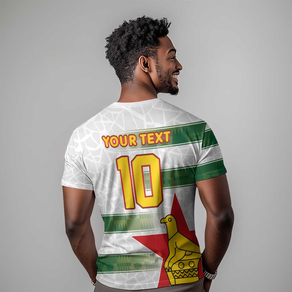 Custom Zimbabwe Rugby The Champions 2025 T shirt Sables-Warriors of Africa - African Pride