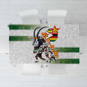 Zimbabwe Rugby The Champions 2025 Tablecloth Sables-Warriors of Africa - African Pride