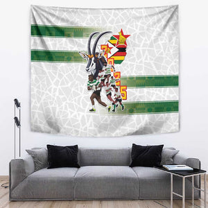 Zimbabwe Rugby The Champions 2025 Tapestry Sables-Warriors of Africa - African Pride