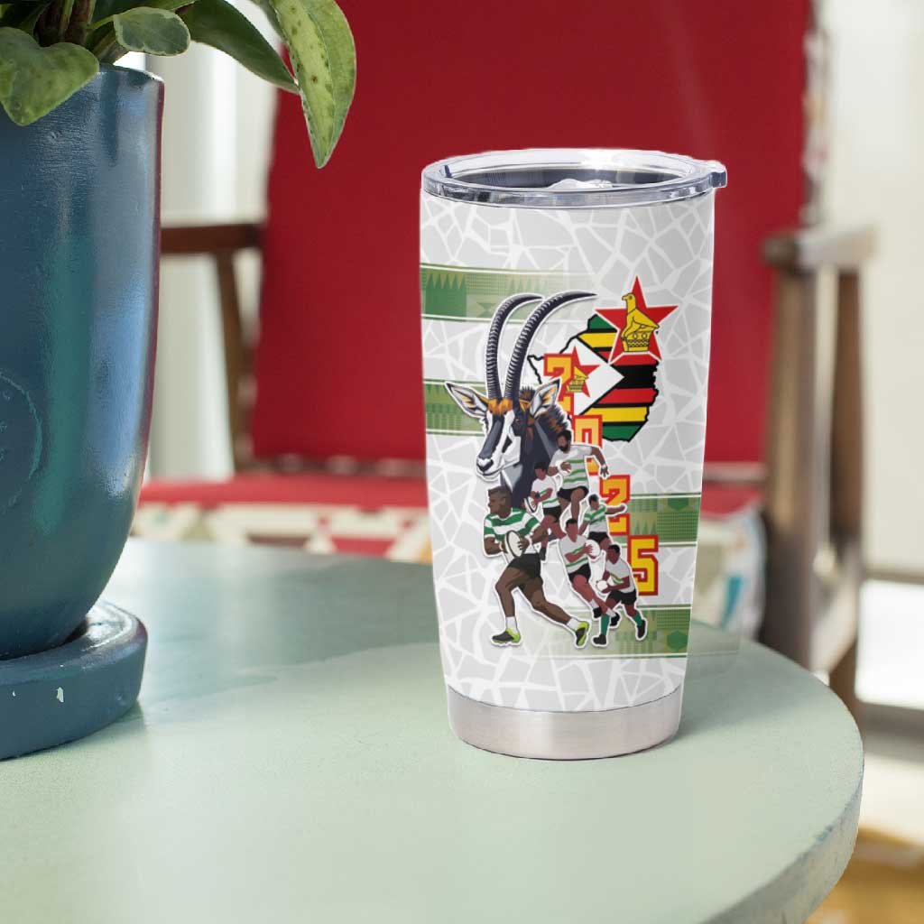 Zimbabwe Rugby The Champions 2025 Tumbler Cup Sables-Warriors of Africa - African Pride