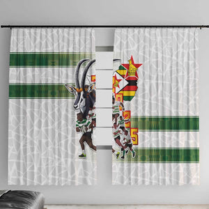 Zimbabwe Rugby The Champions 2025 Window Curtain Sables-Warriors of Africa - African Pride