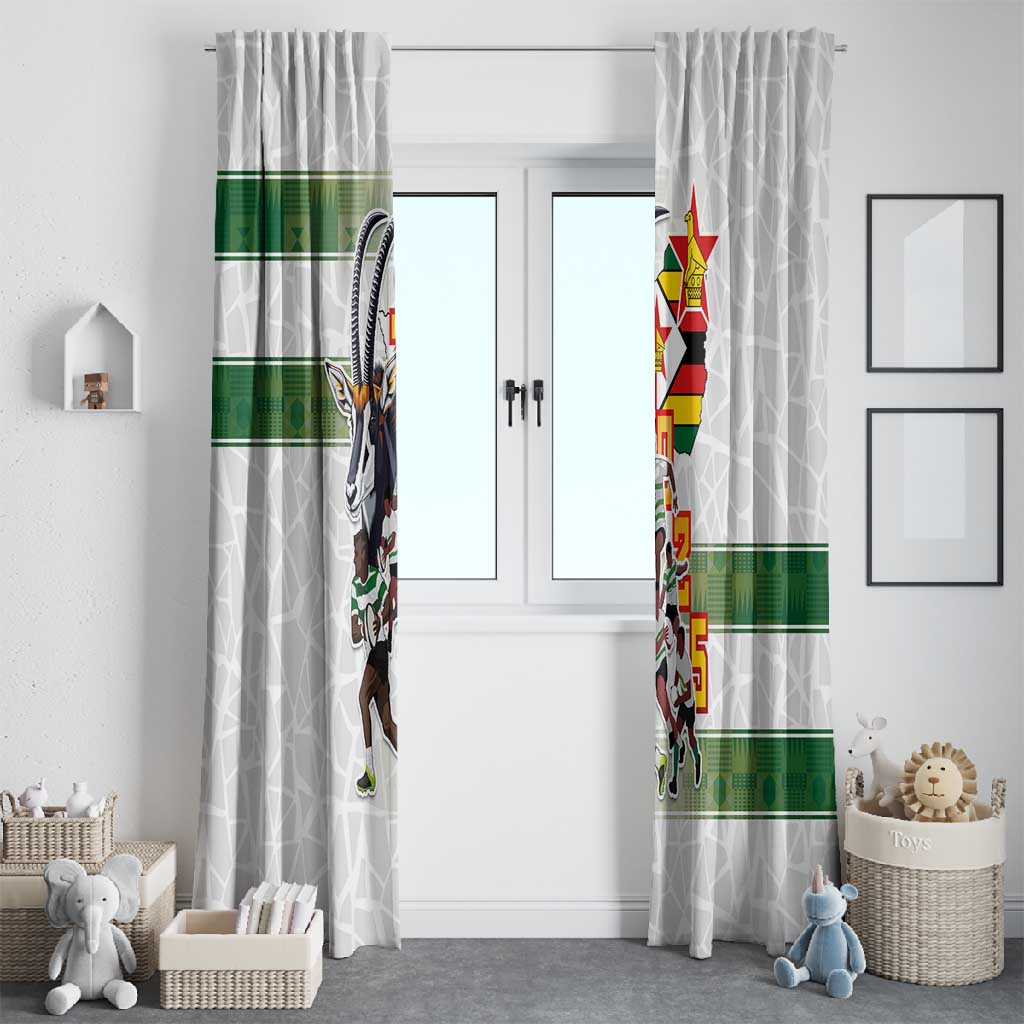 Zimbabwe Rugby The Champions 2025 Window Curtain Sables-Warriors of Africa - African Pride