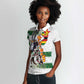 Custom Zimbabwe Rugby The Champions 2025 Women Polo Shirt Sables-Warriors of Africa - African Pride
