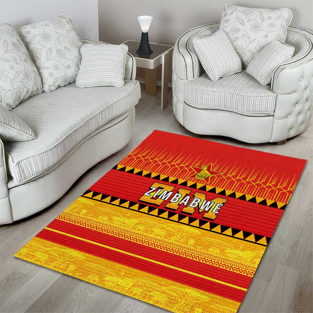Zimbabwe Cricket Area Rug African Heritage Edition - African Pride