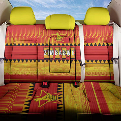 Zimbabwe Cricket Back Car Seat Cover African Heritage Edition - African Pride