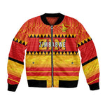 Custom Zimbabwe Cricket Bomber Jacket African Heritage Edition - African Pride