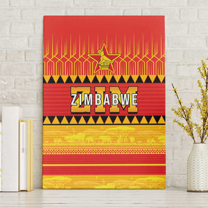 Zimbabwe Cricket Canvas Wall Art African Heritage Edition - African Pride