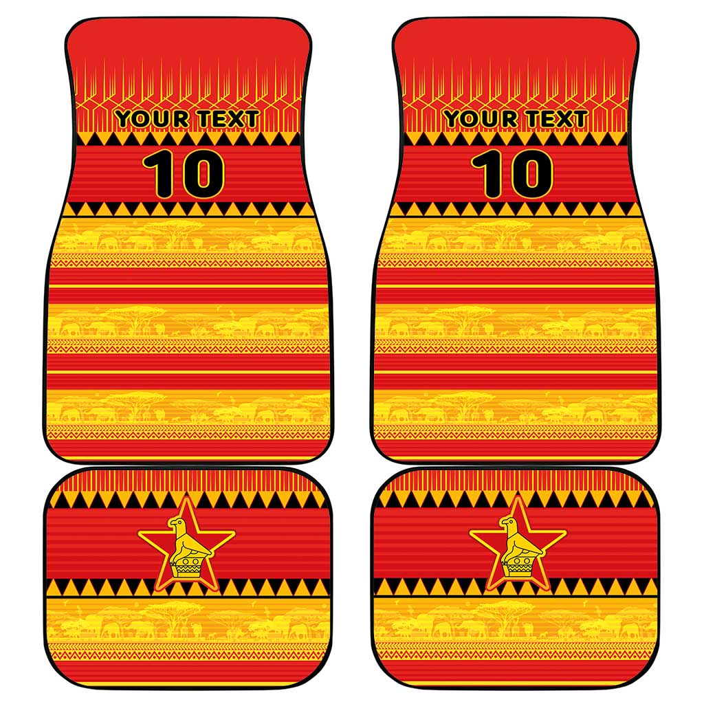 Zimbabwe Cricket Car Mats African Heritage Edition - African Pride