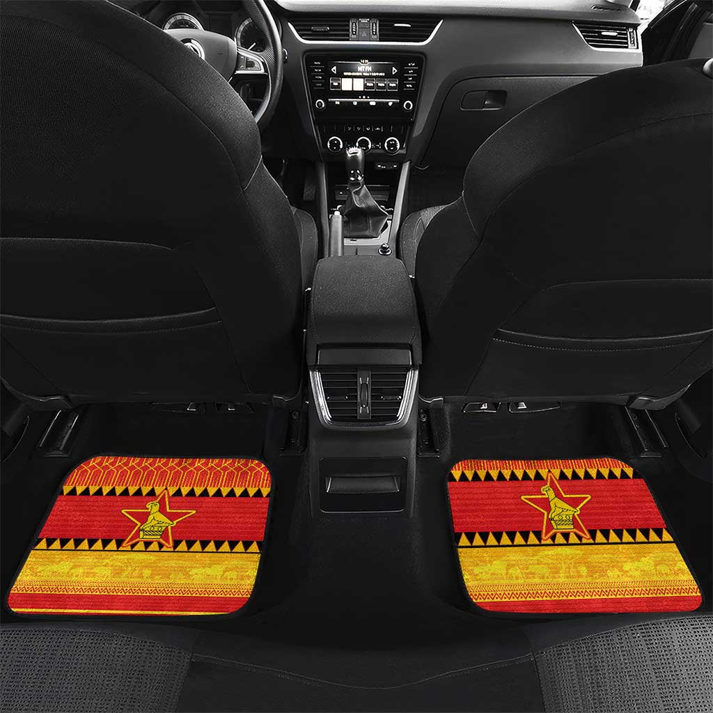 Zimbabwe Cricket Car Mats African Heritage Edition - African Pride