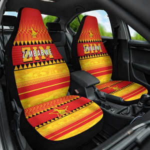 Zimbabwe Cricket Car Seat Cover African Heritage Edition - African Pride