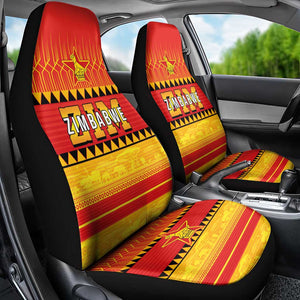 Zimbabwe Cricket Car Seat Cover African Heritage Edition - African Pride