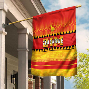 Zimbabwe Cricket Garden Flag African Heritage Edition - African Pride