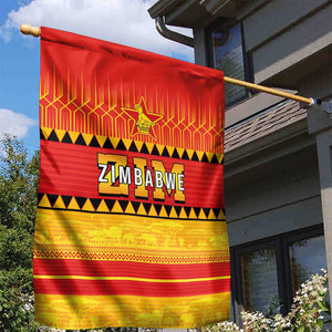 Zimbabwe Cricket Garden Flag African Heritage Edition - African Pride