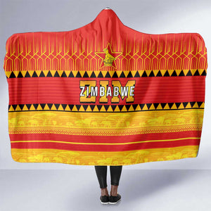 Zimbabwe Cricket Hooded Blanket African Heritage Edition - African Pride