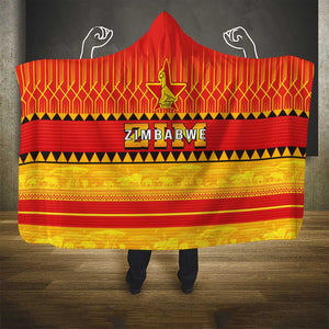 Zimbabwe Cricket Hooded Blanket African Heritage Edition - African Pride