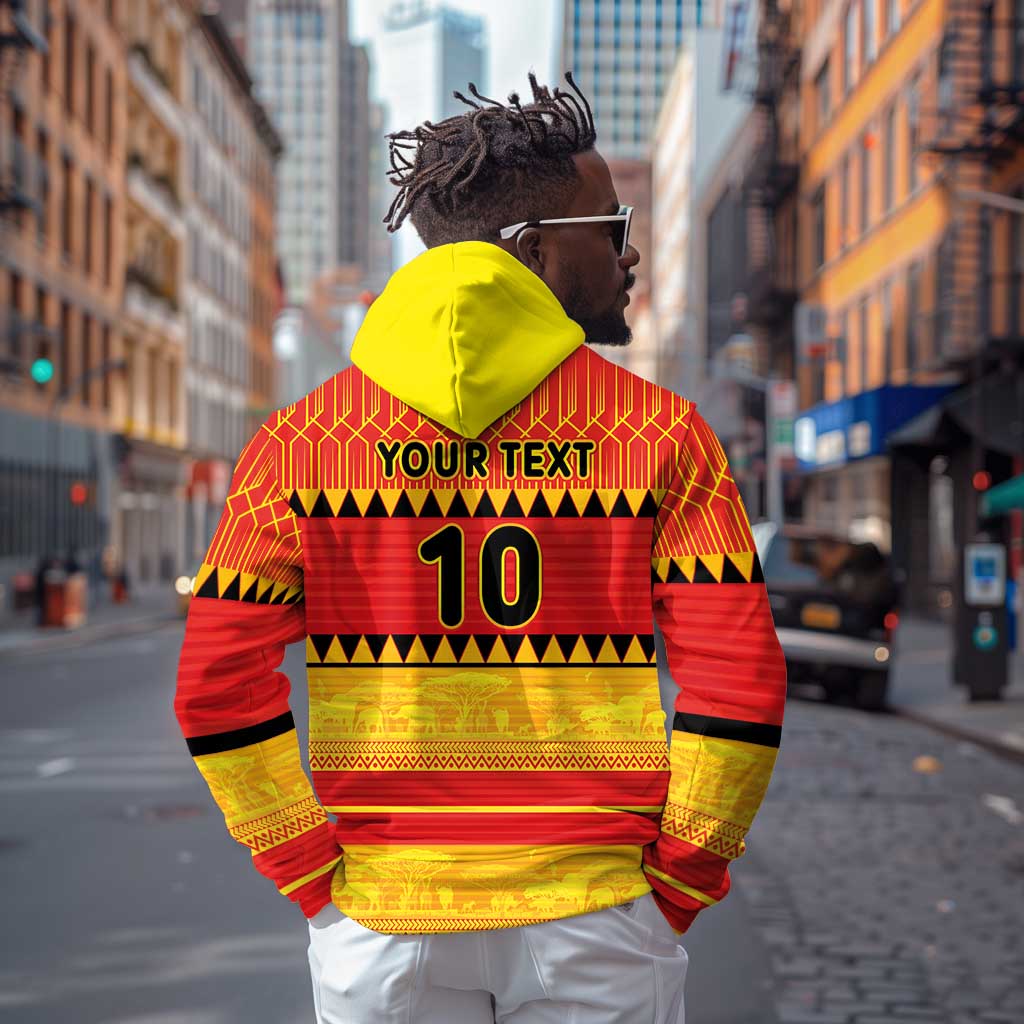 Custom Zimbabwe Cricket Hoodie African Heritage Edition - African Pride