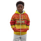 Custom Zimbabwe Cricket Kid Hoodie African Heritage Edition - African Pride