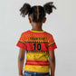Custom Zimbabwe Cricket Kid T shirt African Heritage Edition - African Pride