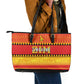 Zimbabwe Cricket Leather Tote Bag African Heritage Edition - African Pride