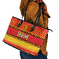 Zimbabwe Cricket Leather Tote Bag African Heritage Edition - African Pride