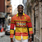 Custom Zimbabwe Cricket Long Sleeve Button Shirt African Heritage Edition - African Pride