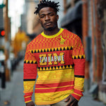 Custom Zimbabwe Cricket Long Sleeve Shirt African Heritage Edition - African Pride