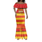 Custom Zimbabwe Cricket Mermaid Dress African Heritage Edition - African Pride